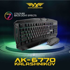 Armaggeddon: AK-6770 Kalashikov Gaming Keyboard and Mouse Combo
